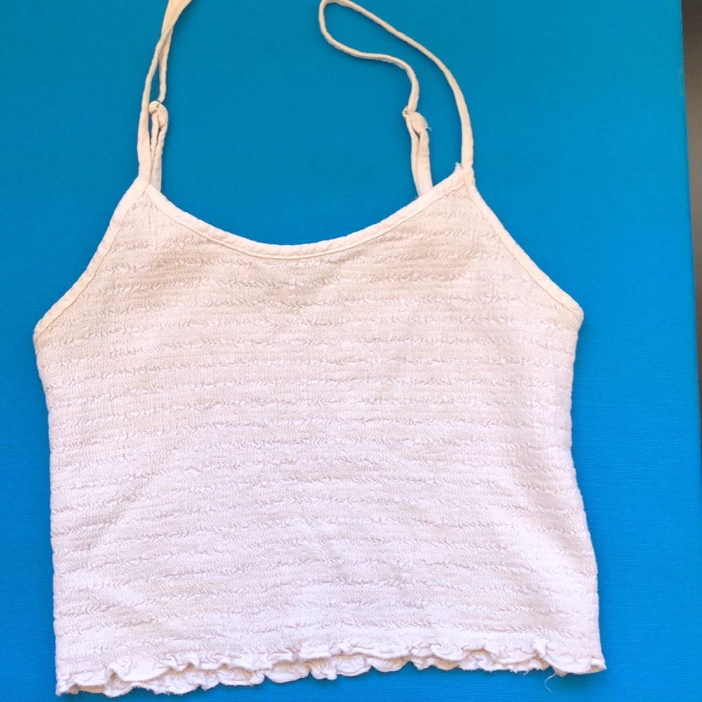 white brandy melville tank top
